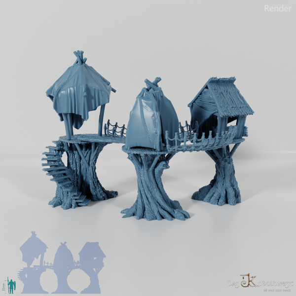Oak Forest - Treehouse Settlement (Modular)