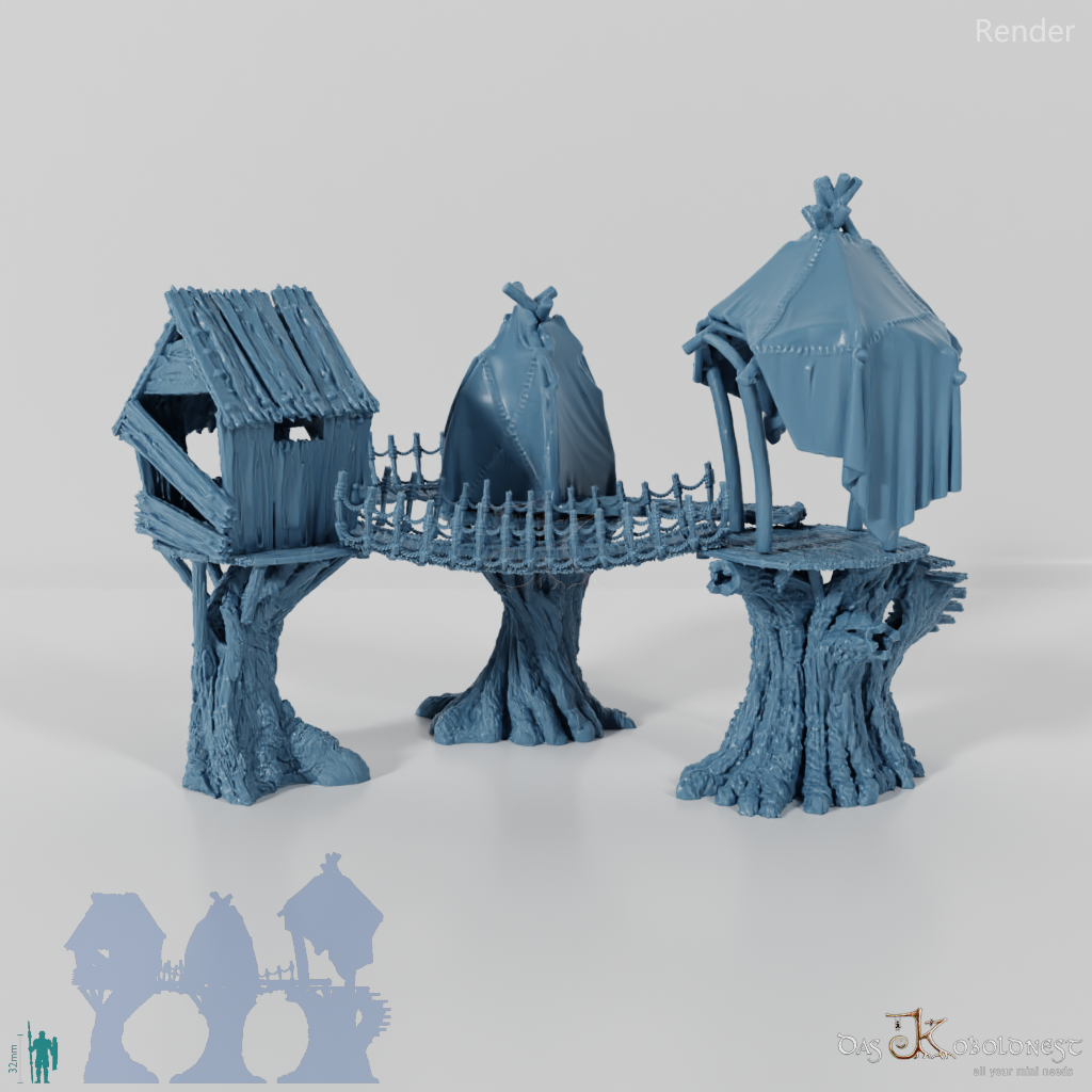 Oak Forest - Treehouse Settlement (Modular)