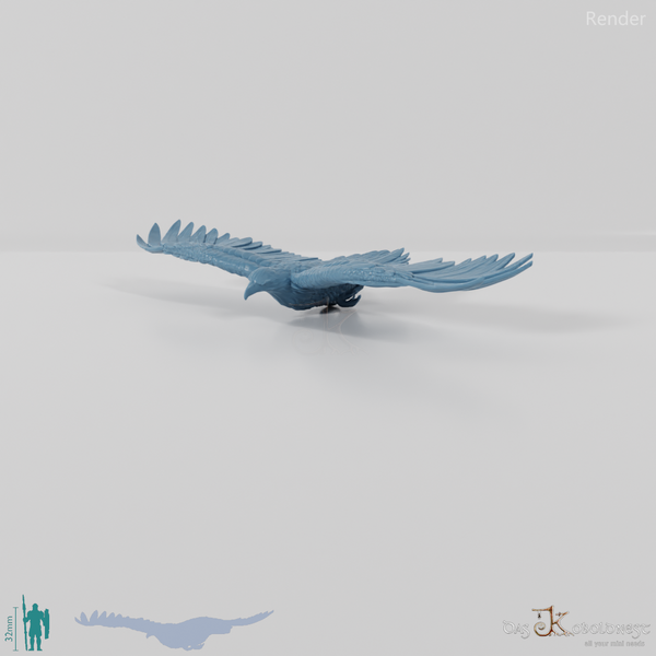 Bird of Prey - Giant Eagle, Gliding