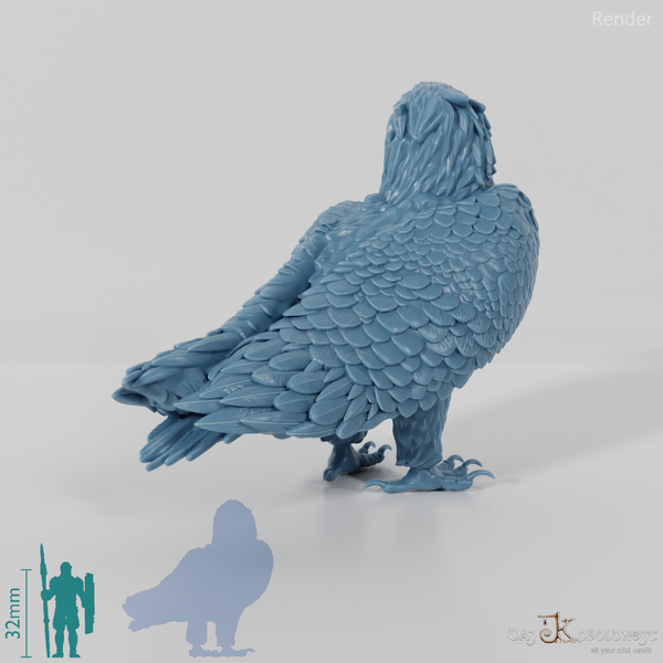 Bird of Prey - Giant Eagle, Sitting