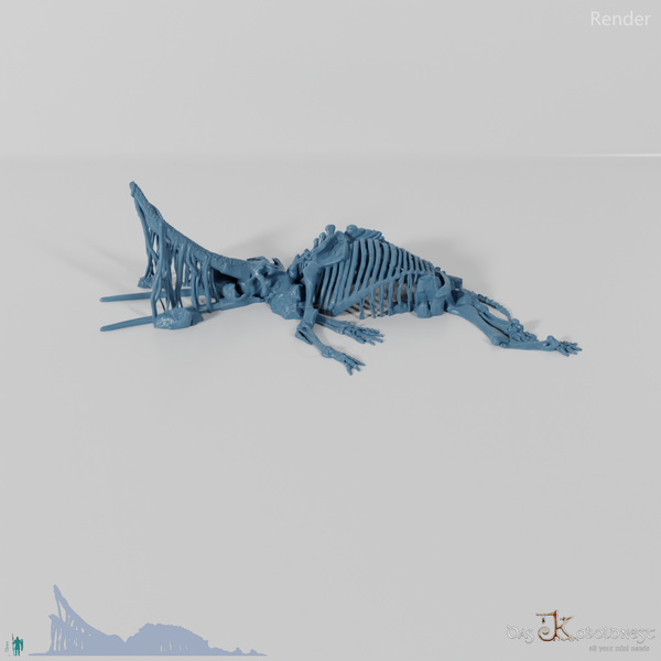 Elefant - Toter Riesen-Kriegselefant