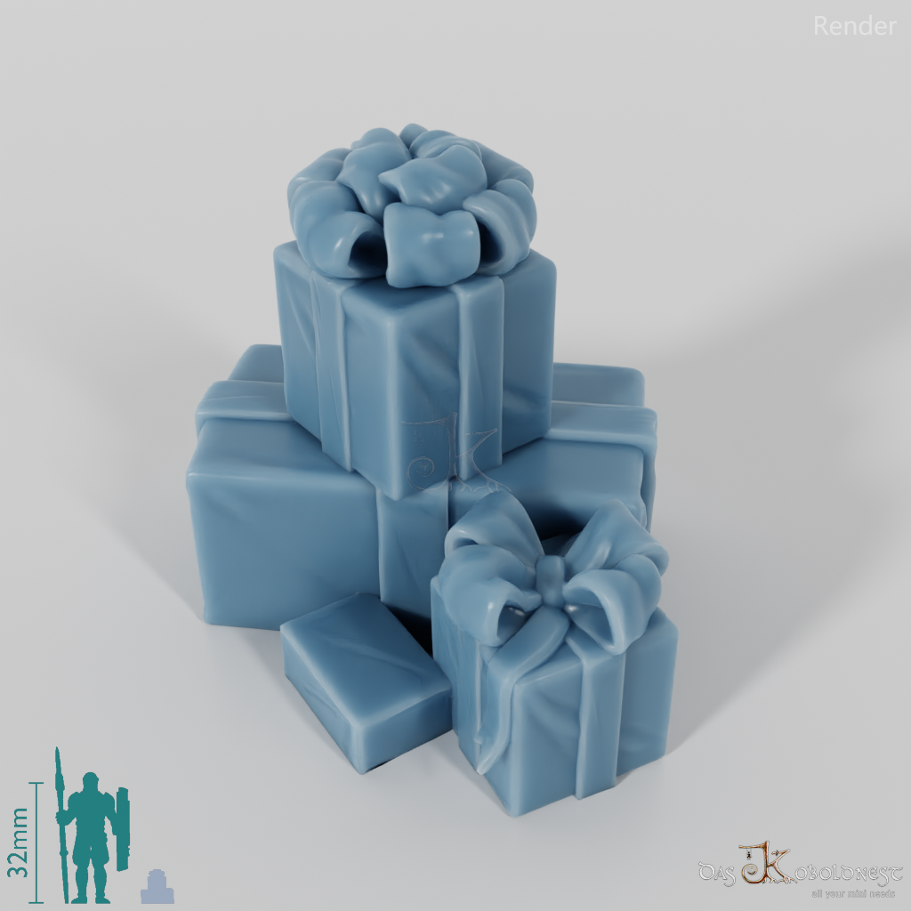 Small stack of gifts