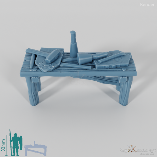 Table - undertaker's work table 02