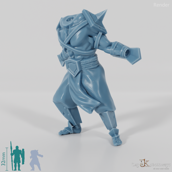 Modularer Halbork-Berserker A