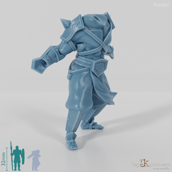 Modularer Halbork-Berserker A