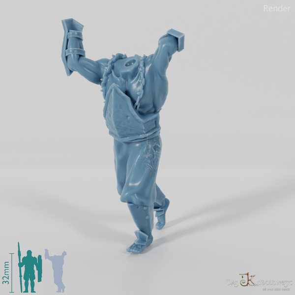 Modular Half-Orc Berserker B