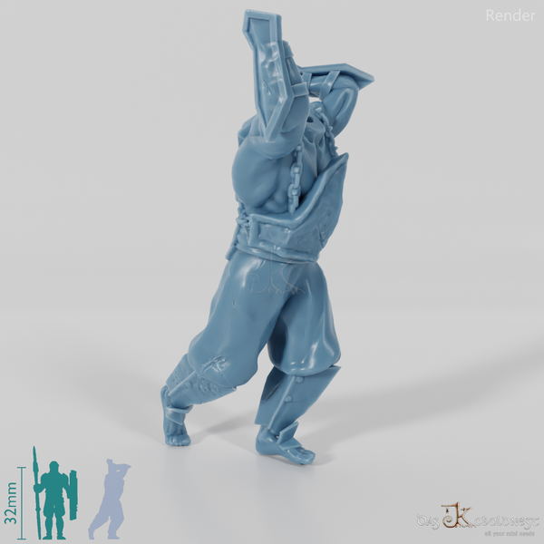 Modular Half-Orc Berserker B