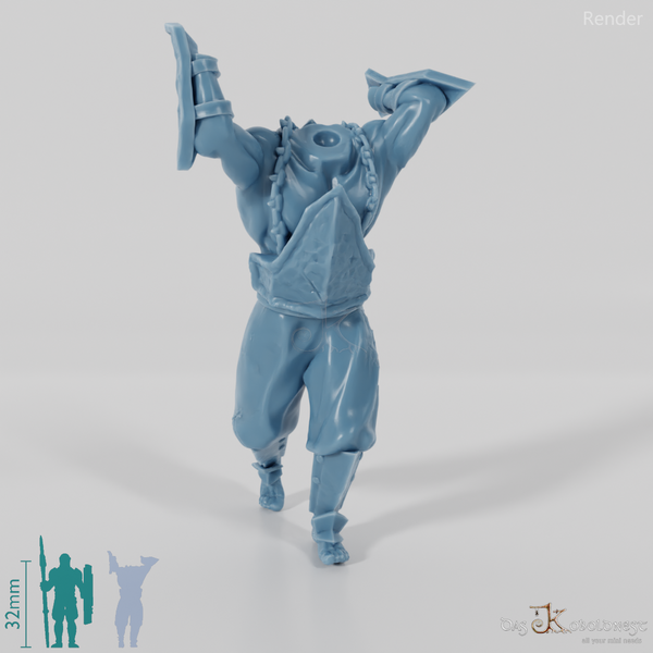 Modular Half-Orc Berserker B