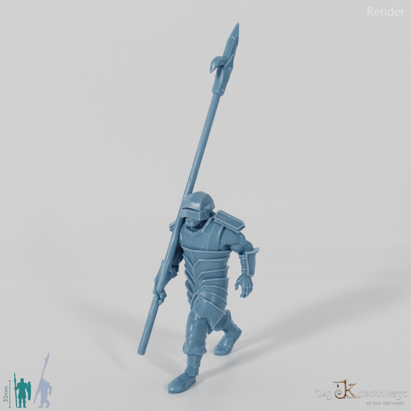 Half-orc pikeman