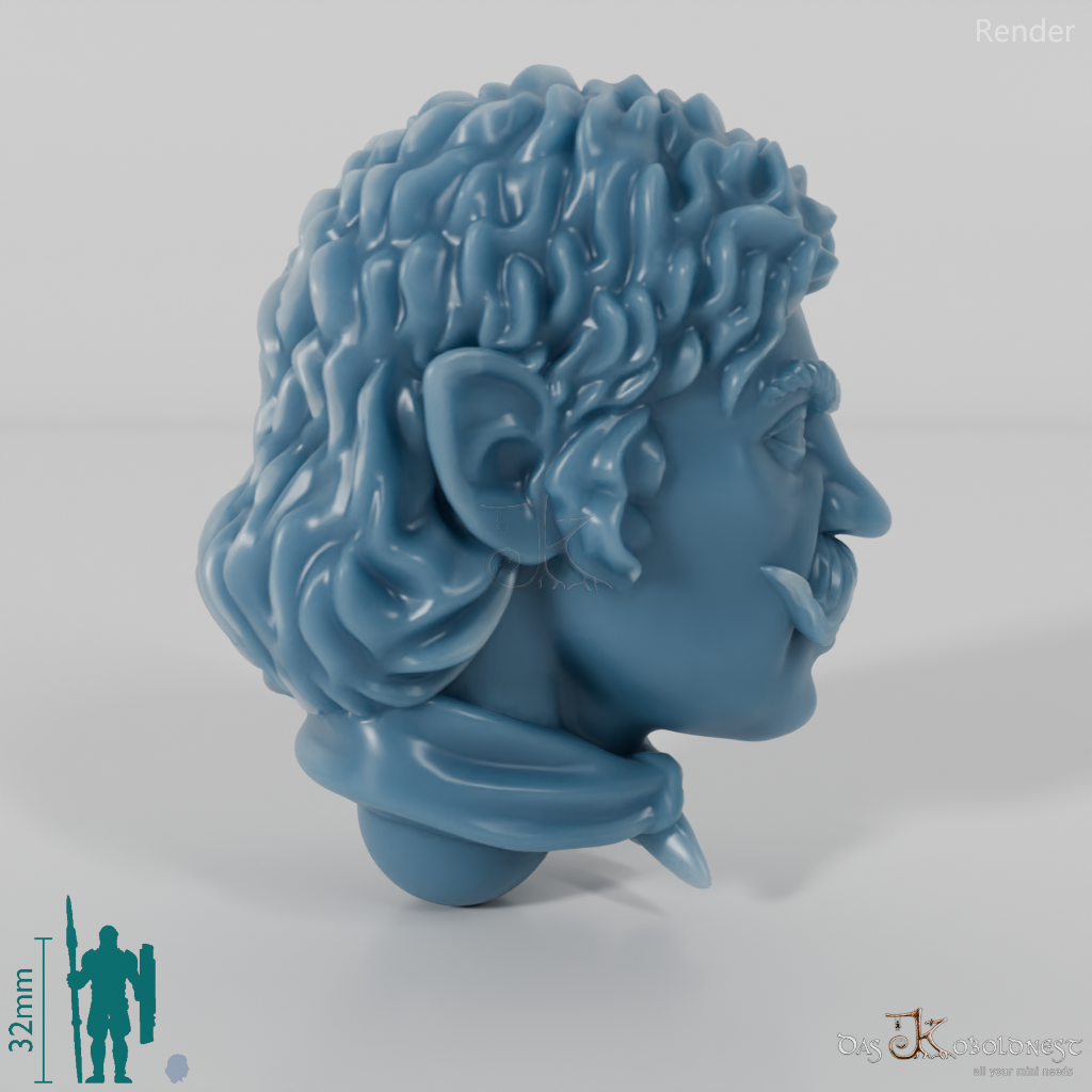 Halfling Head - Male 13