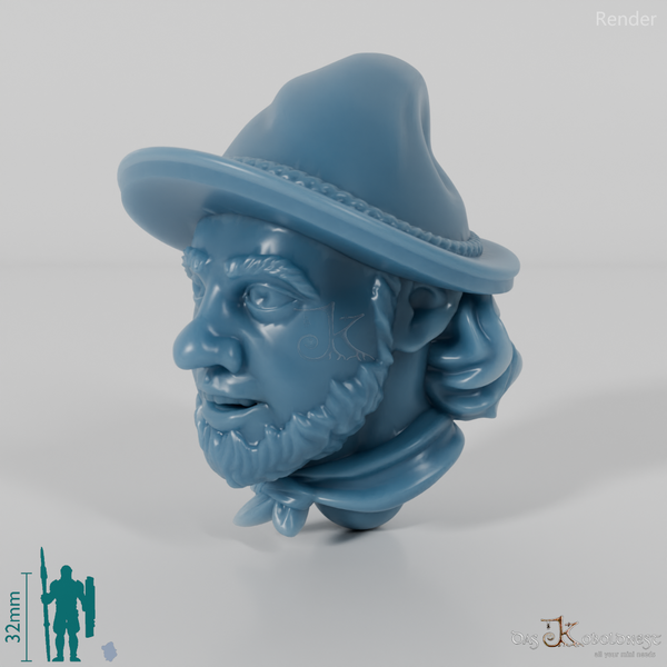 Halblingkopf - Männlich 17