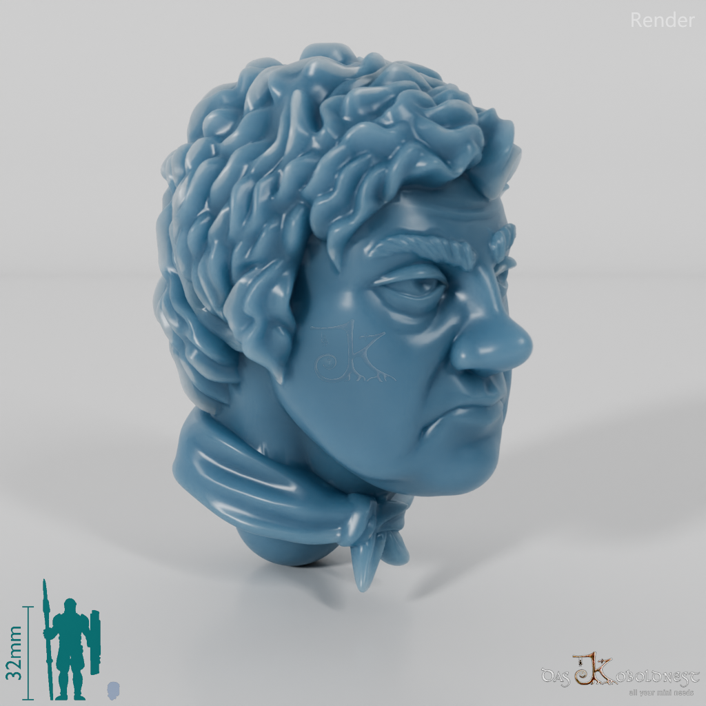 Halfling Head - Male 6