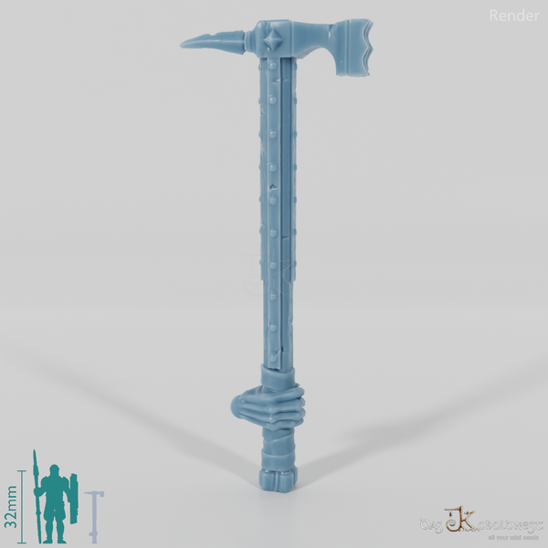 Geister-Hammer mit Hand