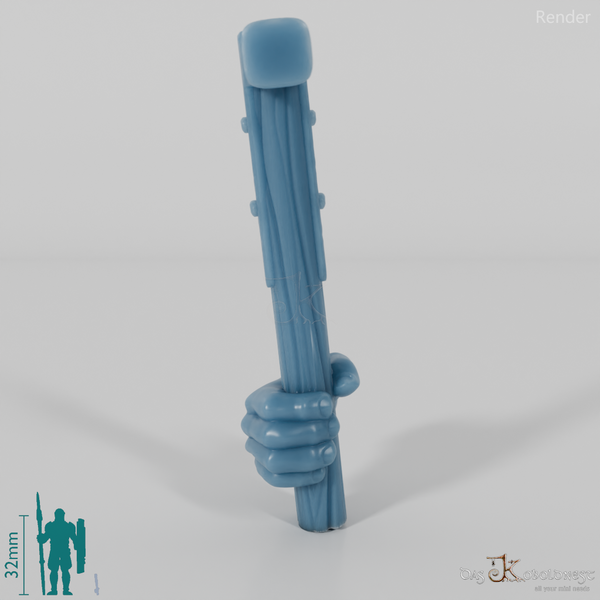 Halfling carpenter's hammer with hand