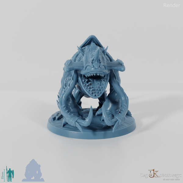 Shark dog 01 with saddle