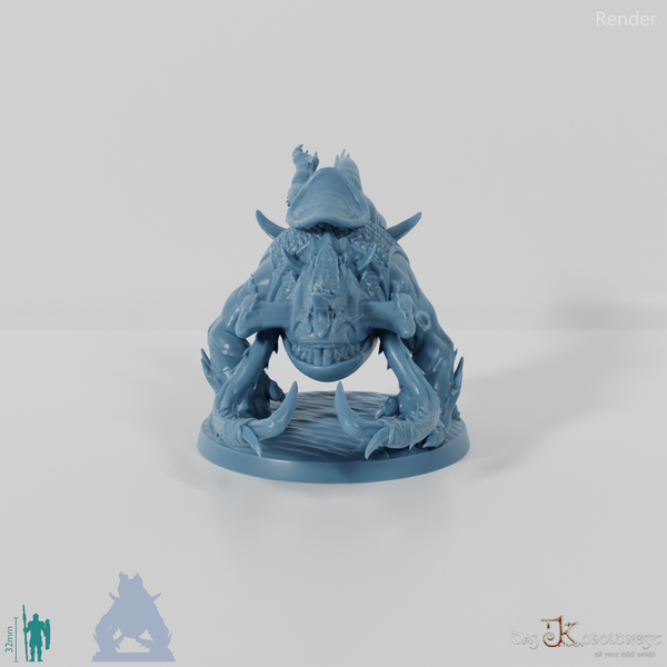 Shark dog 03 with saddle