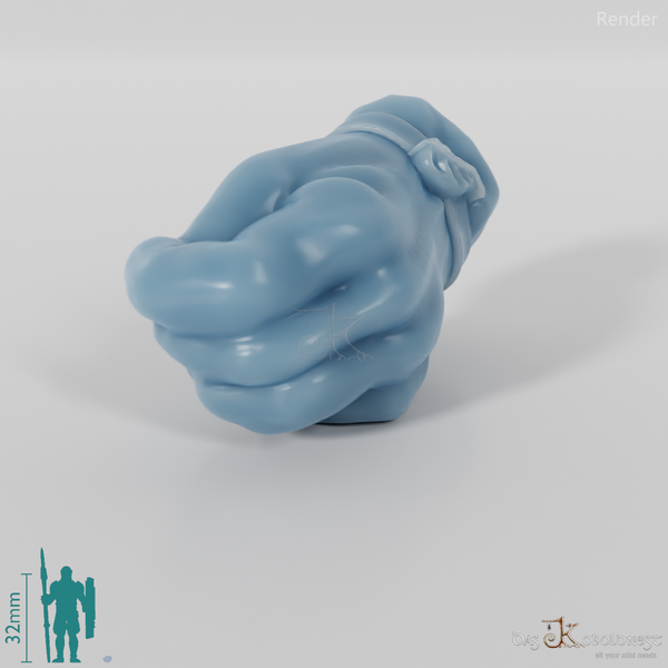 Elfenhand -Bogenspannend