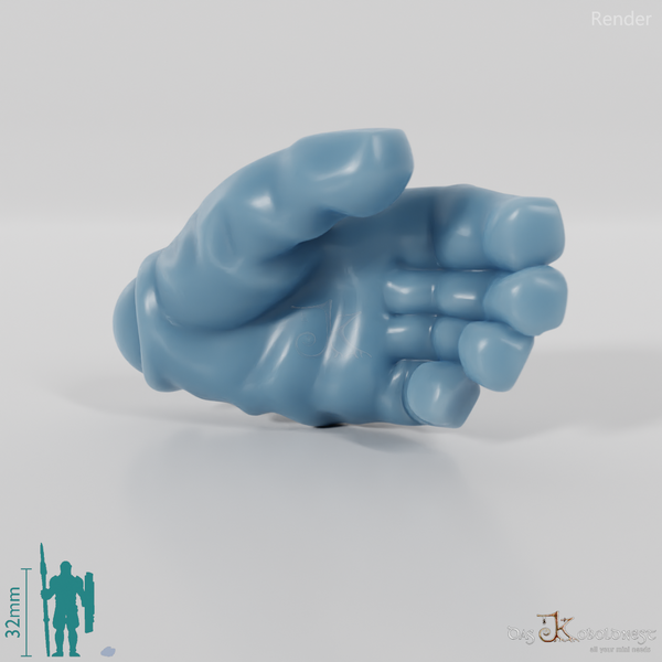Dwarven Hand - Open