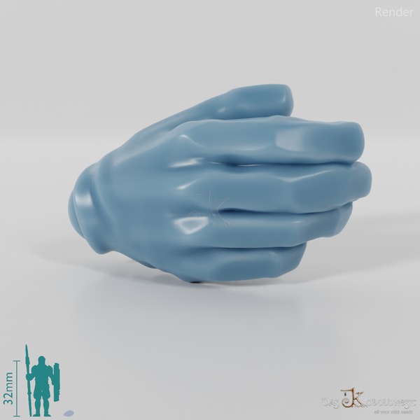 Dwarven Hand - Open