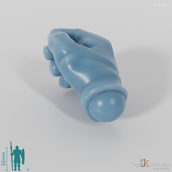 Dwarf Hand - Relaxed
