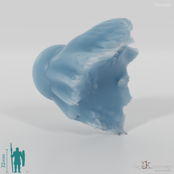 Ghost hand, mutilated