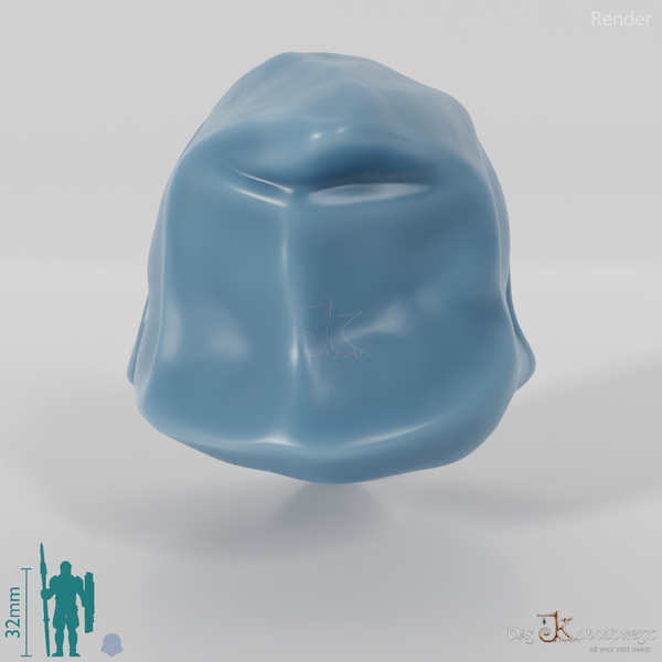 Dwarf Head - Female with hood