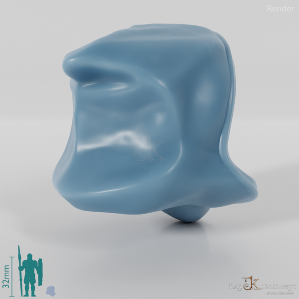 Dwarf Head - Female with hood