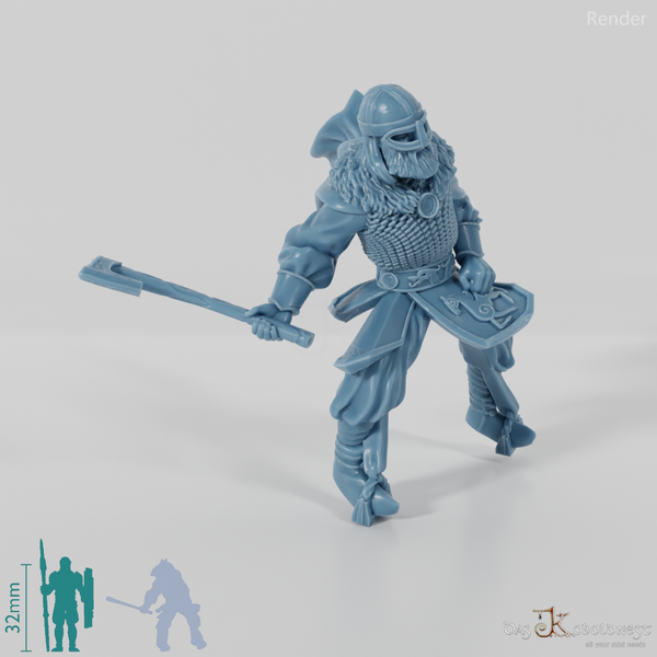 Heorth, Gatekeeper of the Horse Lords (Mounted)