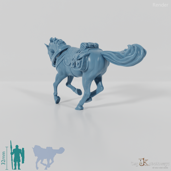 Ranger Horse - Galloping