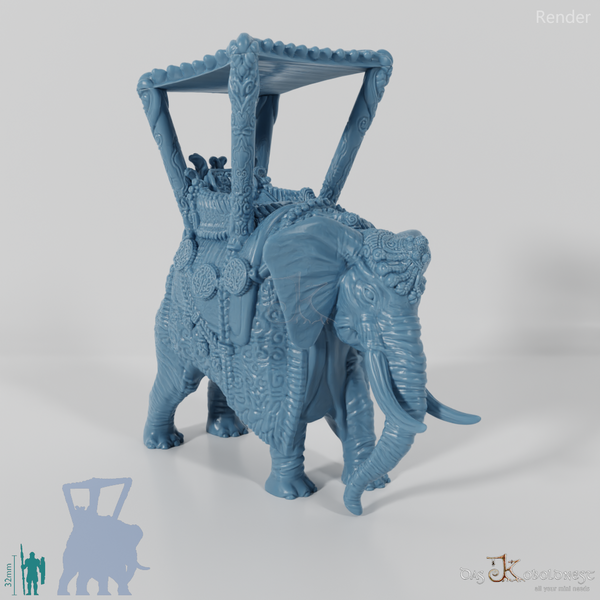 Elephant - Elephant Howdah