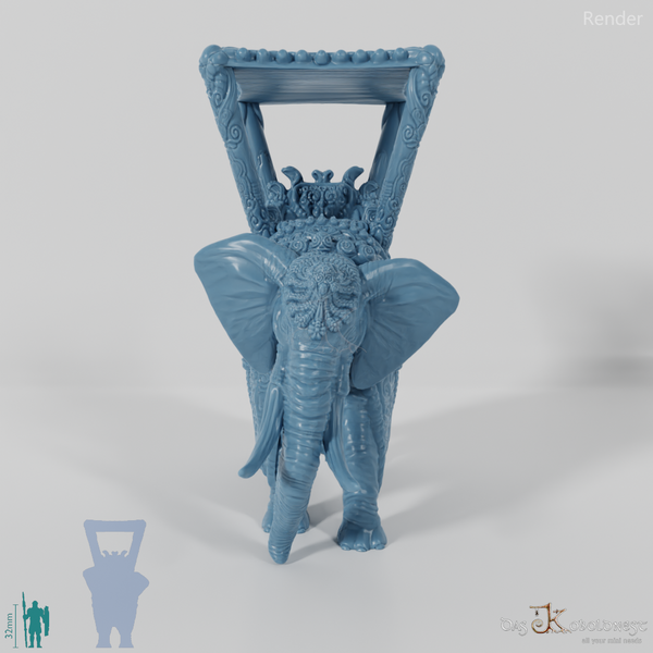 Elephant - Elephant Howdah