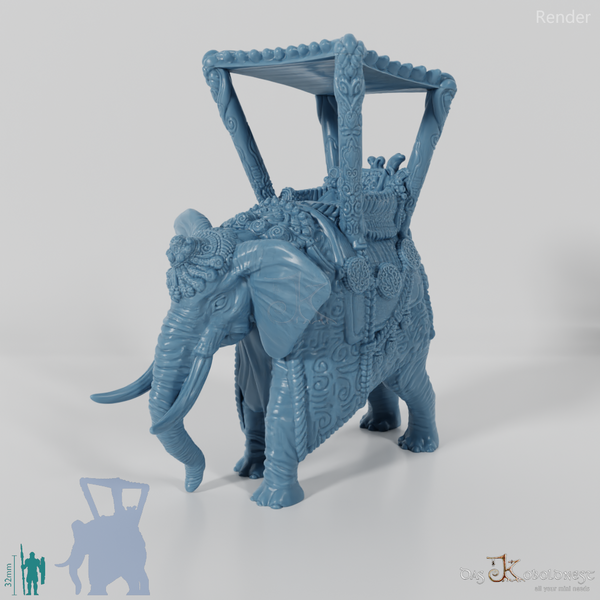 Elephant - Elephant Howdah