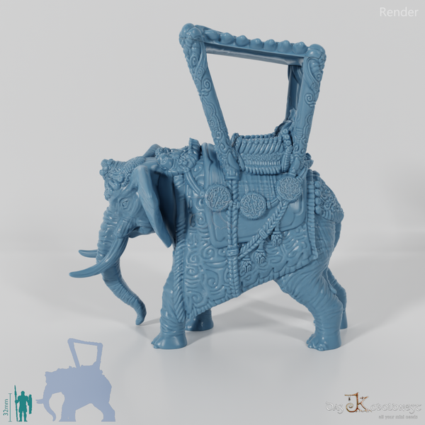 Elephant - Elephant Howdah