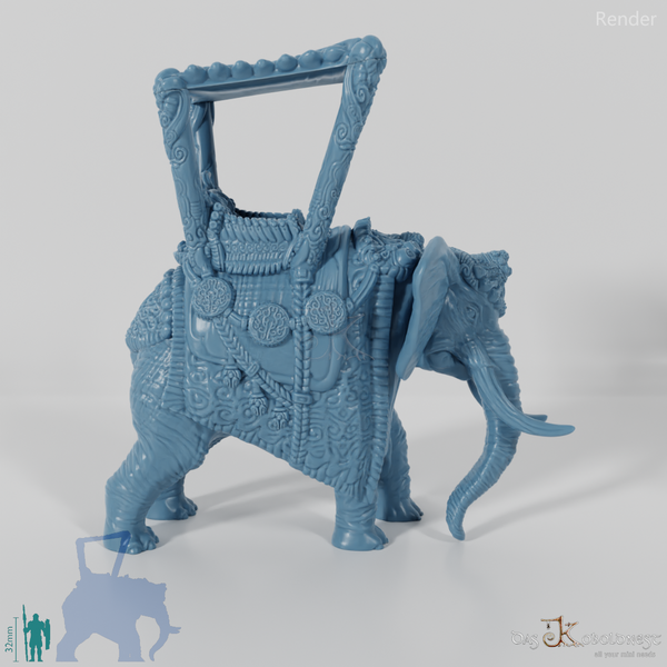 Elephant - Elephant Howdah