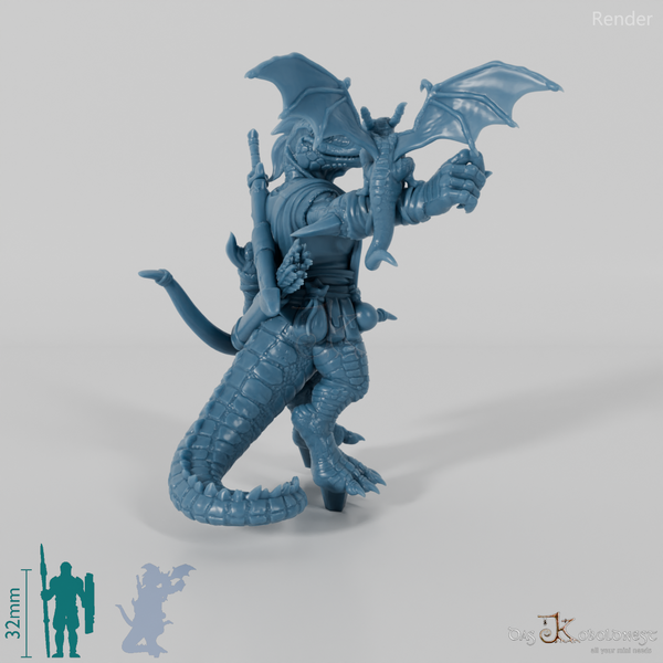 Aela Greenscale, Echsenvolk-Jägerin