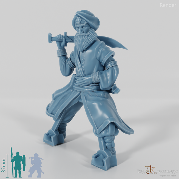 Corsair Captain (Mounted)