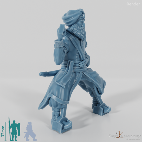 Corsair Captain (Mounted)