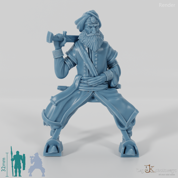 Corsair Captain (Mounted)