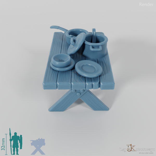 Tisch - Einfacher Küchentisch