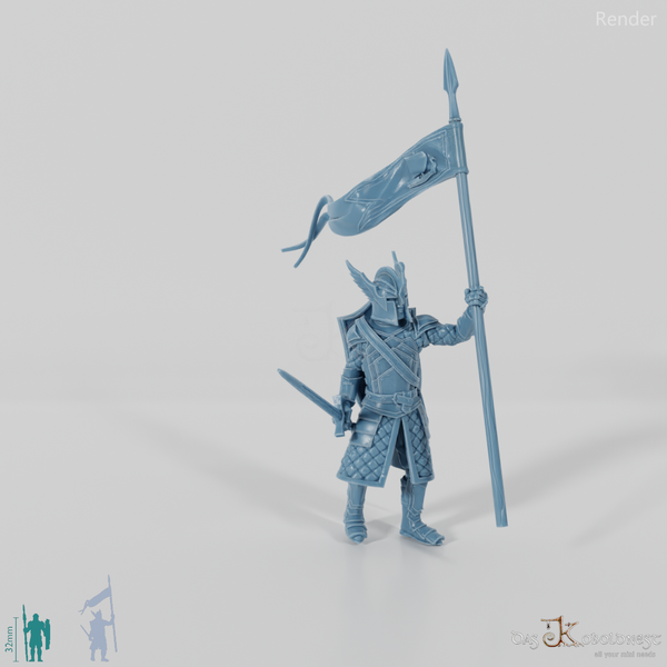 Schwingenritter der Lehnsgüter - Bannerträger 01