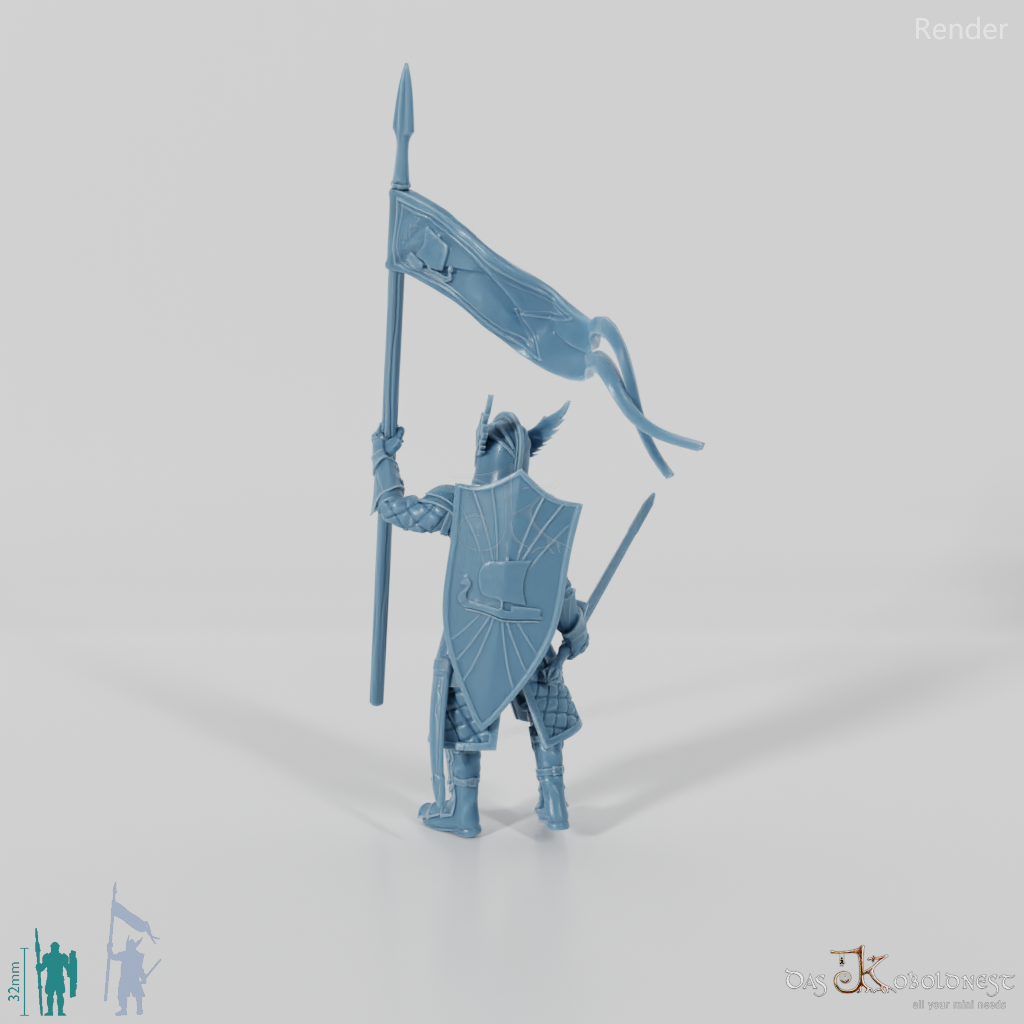 Winged Knight of the Fiefdoms - Standard Bearer 02