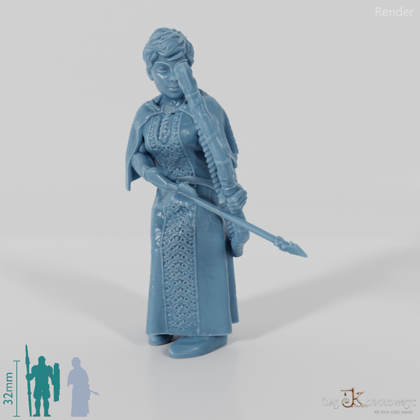 Nordische Dorfbewohnerin, bewaffnet (Bogen 2)