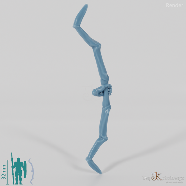 Half-orc bow C with hand