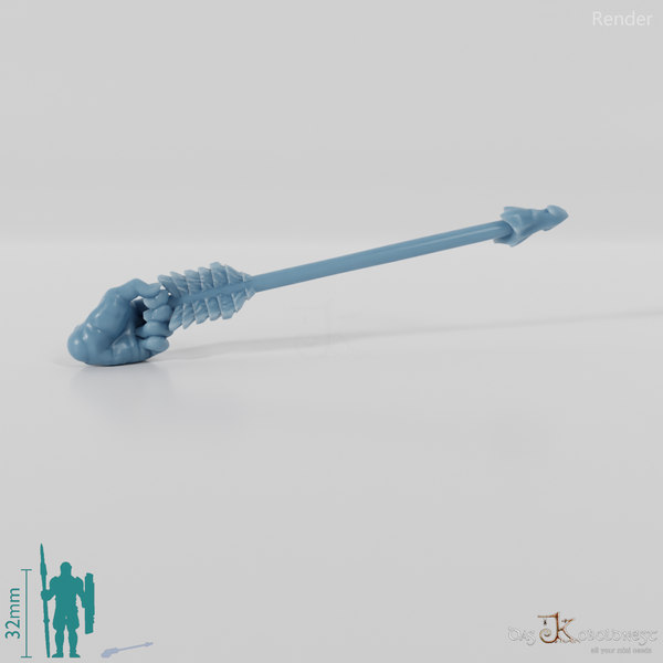 Half-orc arrow with hand