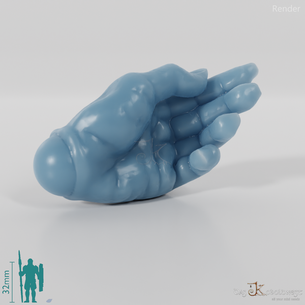 Halbork-Hand - Entspannt