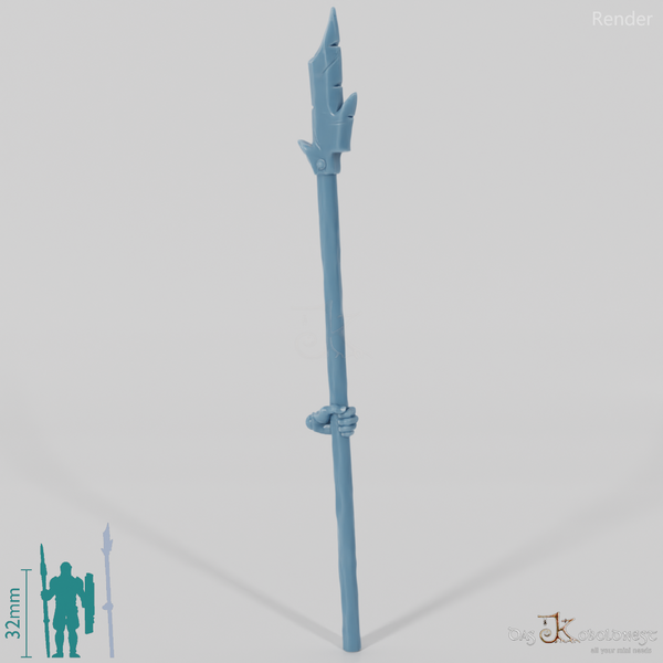 Half-orc pike B with hand