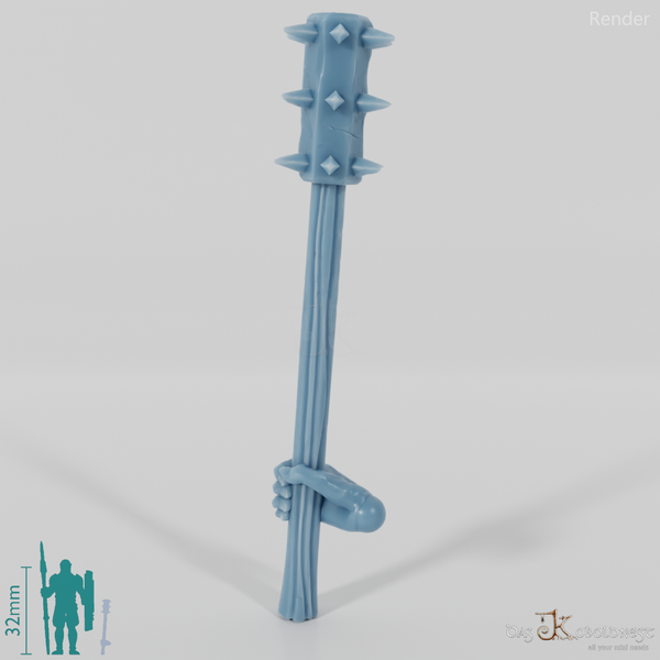 Ghost Mace A with Hand