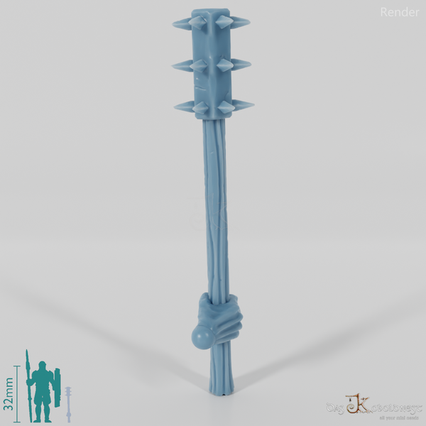 Ghost Mace A with Hand