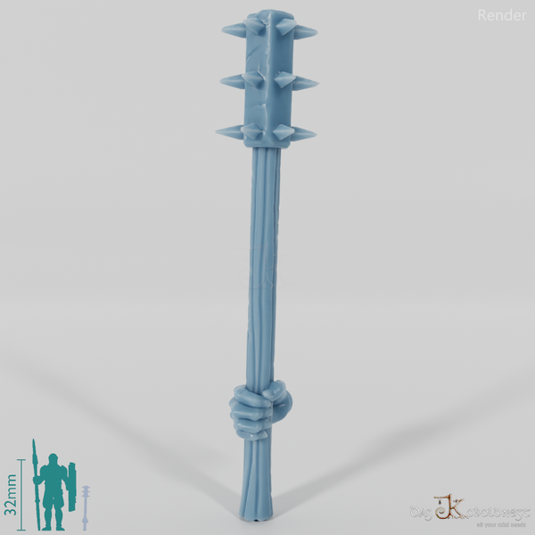 Ghost Mace A with Hand