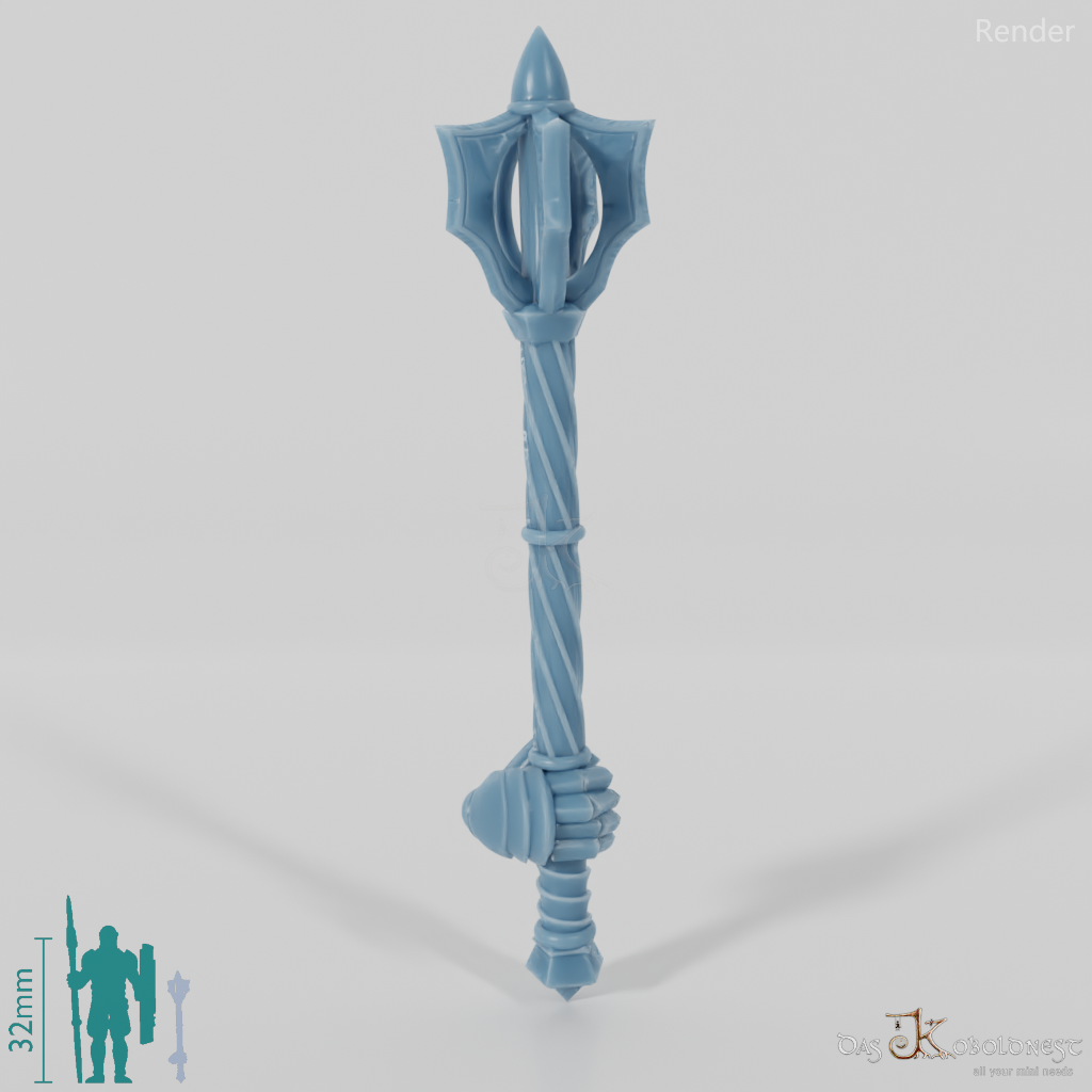 Human Mace B with Hand (Gonthan)